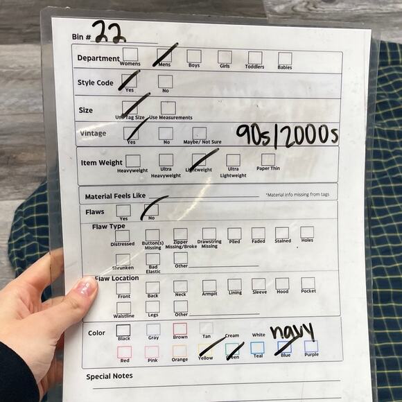 Ralph Lauren Shirt‎ Vintage Mens 2XL Custom Fit Tartan Plaid Button Up Mini Pony - Picture 7 of 9